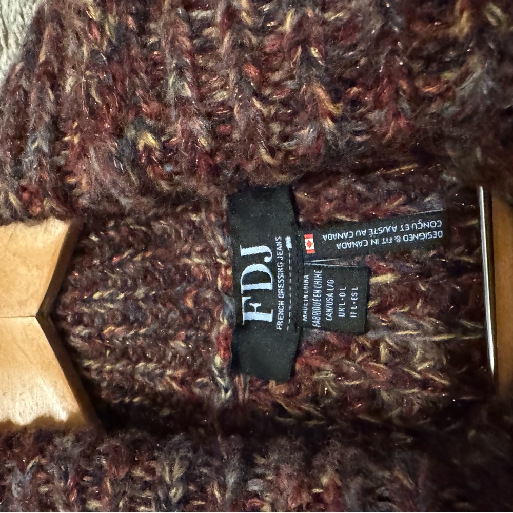 FDJ Multicolor Knit Sweater